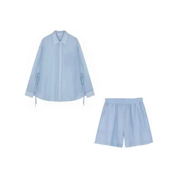 IHIMI Casual Suit Women's Sky Blue