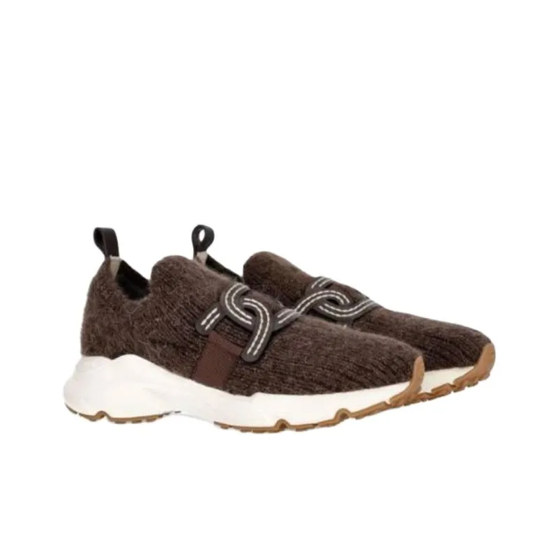 TOD'S Chain Link Detailed Round Toe Sneakers Women's-2