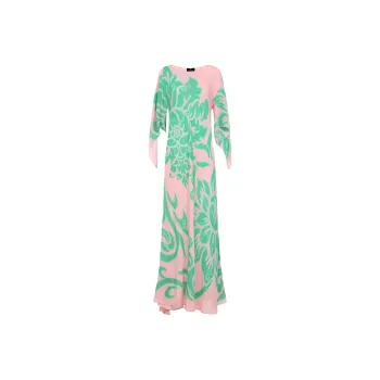 ETRO Floral Printed Flared Hem Dress