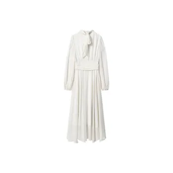 LSVE Long Sleeved Dresses Women's White