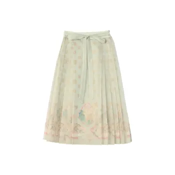 Snbl Casual Short Skirts Women's Light Green