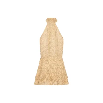 ZARA Slip Dresses Women's Yellow