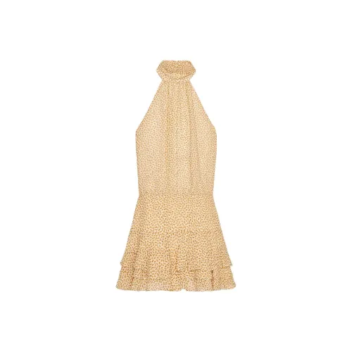 ZARA Slip Dresses Women's Yellow