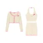 Christmas Chanel-Inspired Three-Piece Set