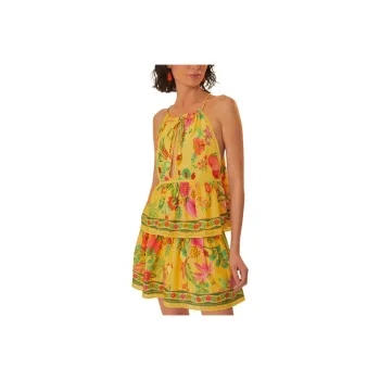 FARM RIO SS24 Casual Short Skirts Women's Yellow
