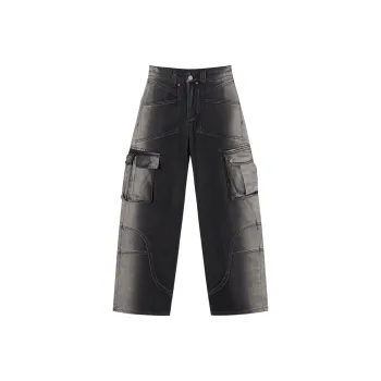EPTISON WOMAN Jeans Women's Washed Denim Black