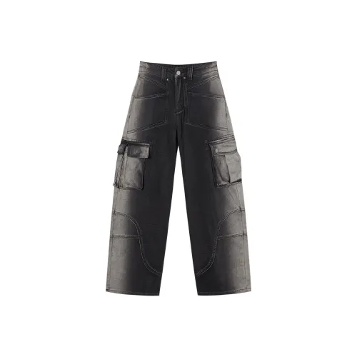 EPTISON WOMAN Jeans Women's Washed Denim Black