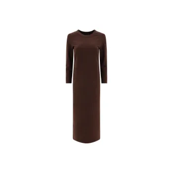 NORMA KAMALI Long sleeved Maxi T shirt dress