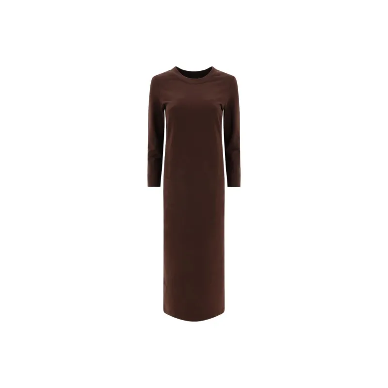 NORMA KAMALI Long sleeved Maxi T shirt dress-0