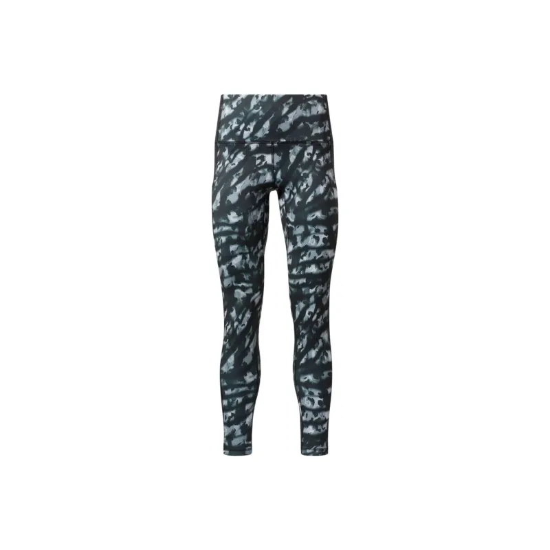 Reebok Kireifit Tights Aop Athletic Trousers Women's Black-0