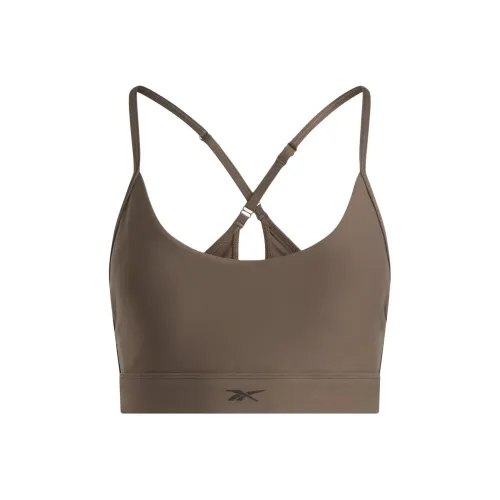 Reebok CYCLED Collection LUX STRAPPY SPORTS Sports Underwear Women's Brown