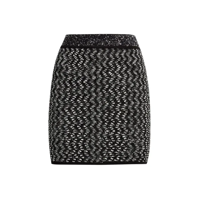 MISSONI Embellished Zigzag Mini Skirt-0