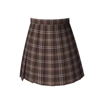 KONGLISHUWAN Casual Short Skirts Women's Waffle Pancakes