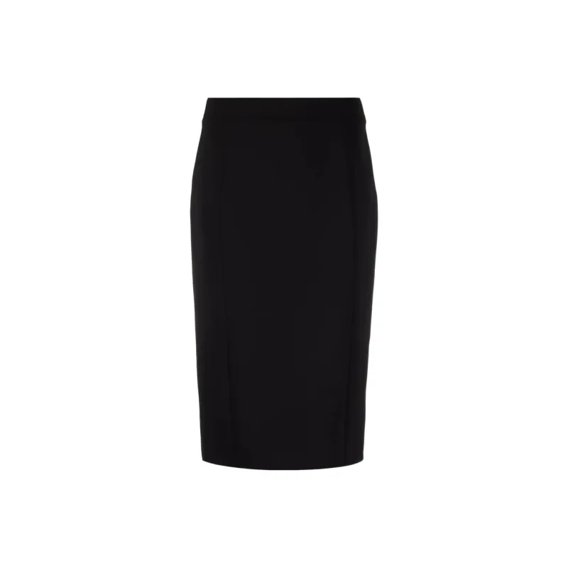 MOSCHINO Crepe Pencil Midi Skirt-0