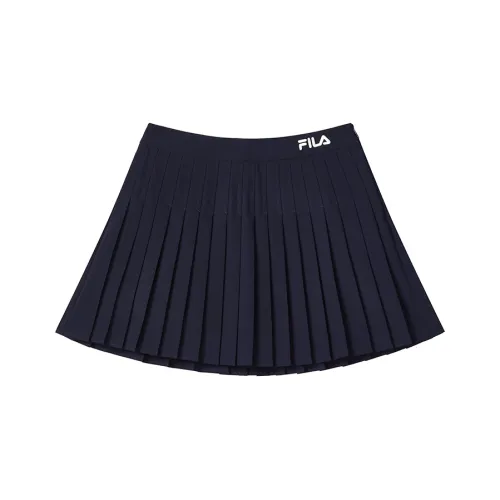FILA Casual Short Skirts Women's Secret Mirror Blue