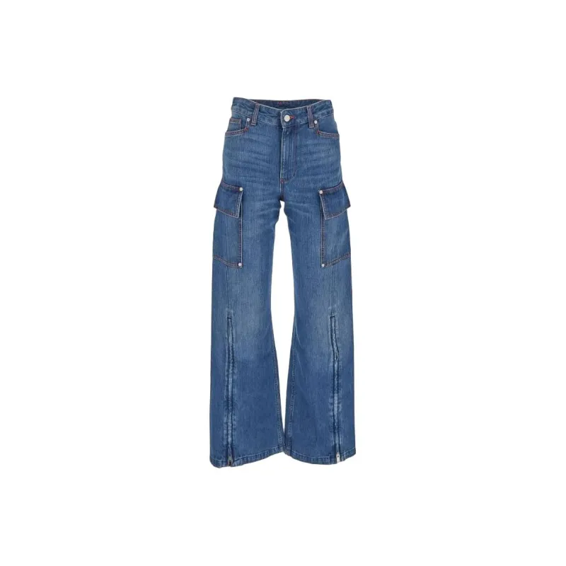 Stella McCartney Wide Leg Jeans-0