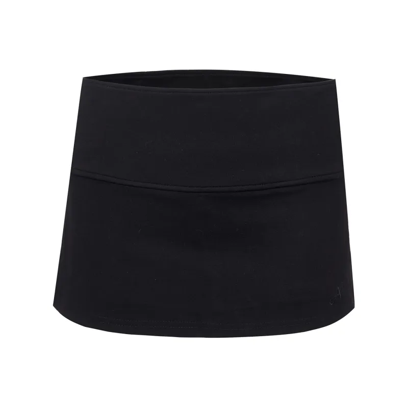 APEA Casual Short Skirts Women's Rock Black-0