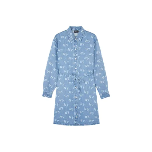 MLB Long Sleeved Dresses Women's Blue
