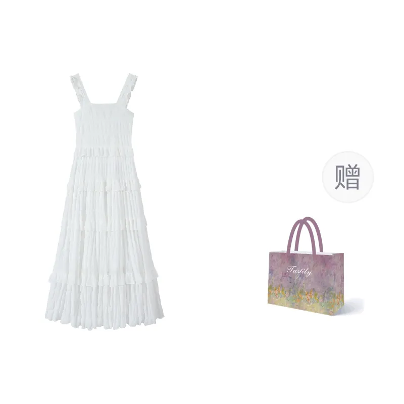 TASTILY Slip Dresses Women's-0