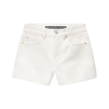 Alexander Wang Denim Shorts Women's White