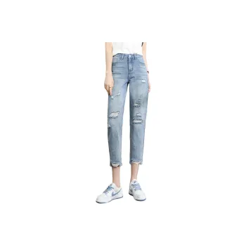 Tonlion Jeans Women's Light Denim Blue