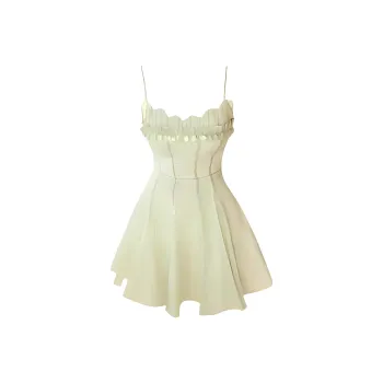 KKX Slip Dresses Women's Yellow
