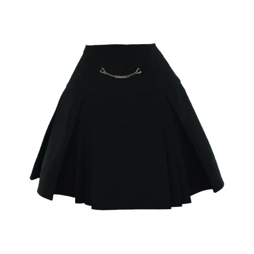 BETTER BING Casual Short Skirts Women's Black