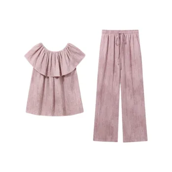 Small Grains Casual Suit Women's Pink