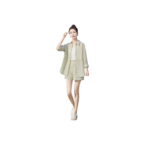 Cypress House Casual Suit Women's Light Green