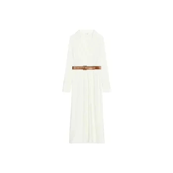 ZARA Long Sleeved Dresses Women's Raw White
