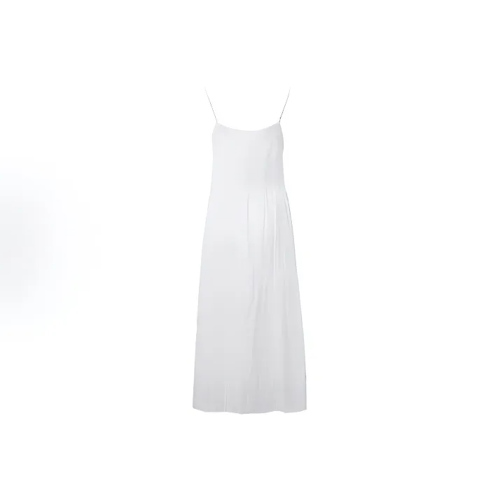 DOSOHEB Slip Dress Women's White-0