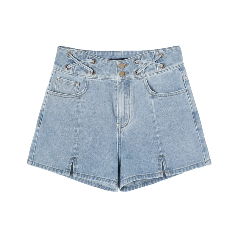 MEETLADY Denim Shorts Women's-3