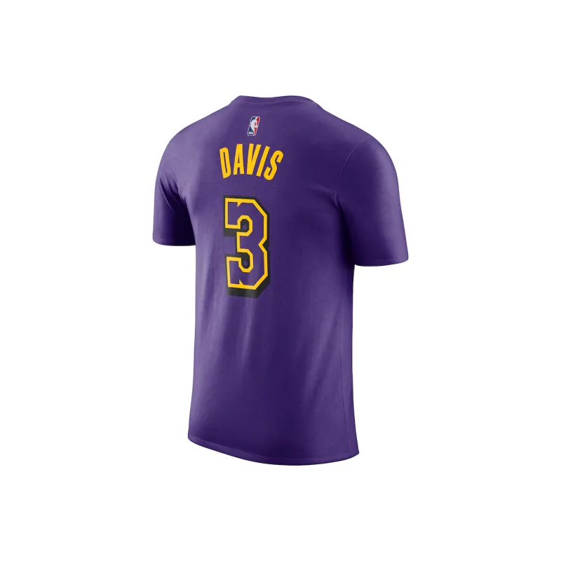 Nike x NBA Los Angeles Lakers T Shirt Unisex Purple-1