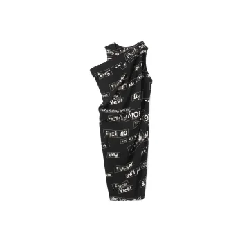 Yohji Yamamoto Sleeveless Dress Women's Black