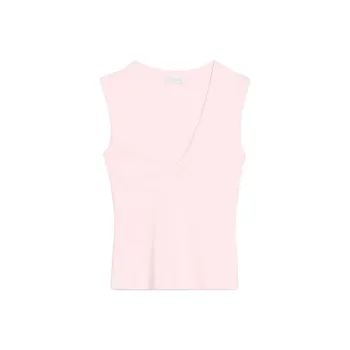 ZARA Tank Top Women's Light Pink Red