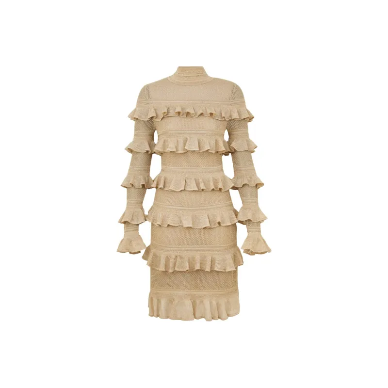 Zimmermann SS25 Long Sleeved Dresses Women's Brown-0