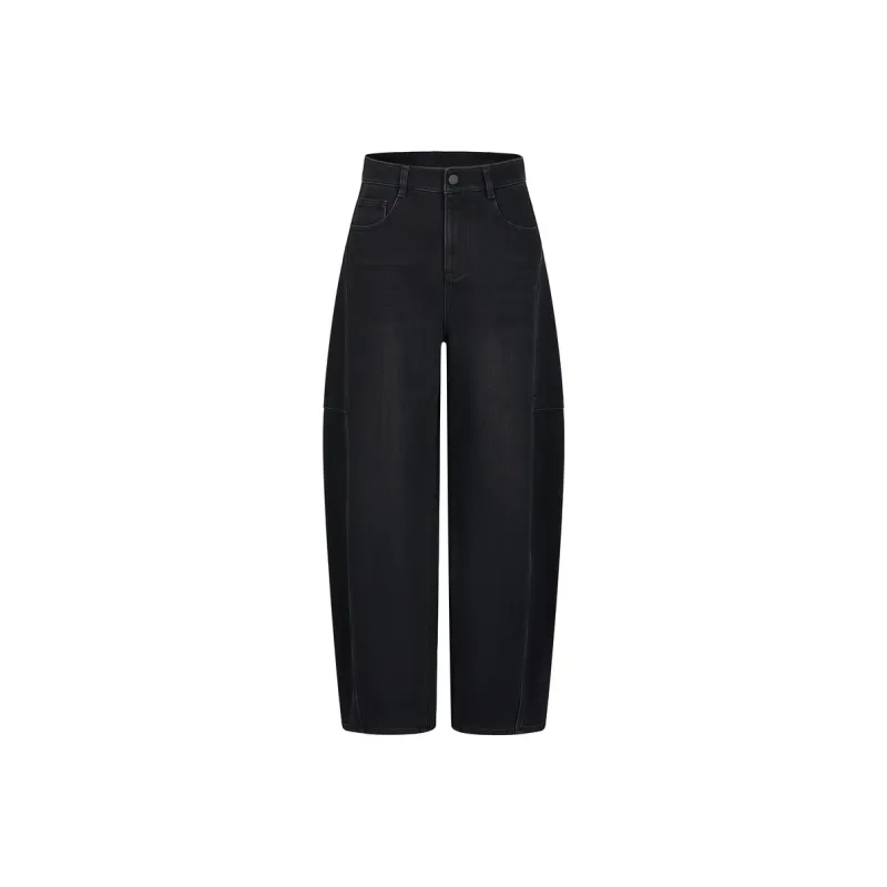 JZ. ANNAKRO Jeans Women's Plain Black-0