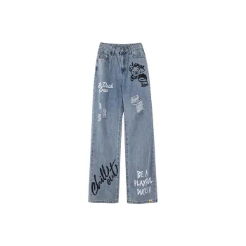 B.Duck Jeans Women's Light Denim Blue