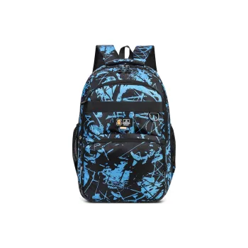 Yalu Oxford Backpack Regular Unisex Blue/Black, Green/Black, Gray/Black, Blue/Black