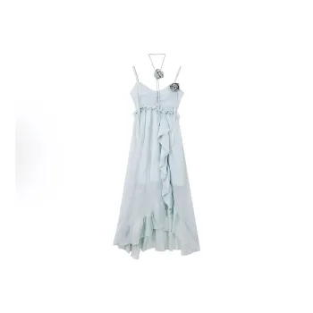 AHDO Slip Dresses Women's Green