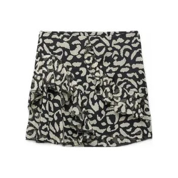 ZARA Casual Short Skirts Women's Leopard Print
