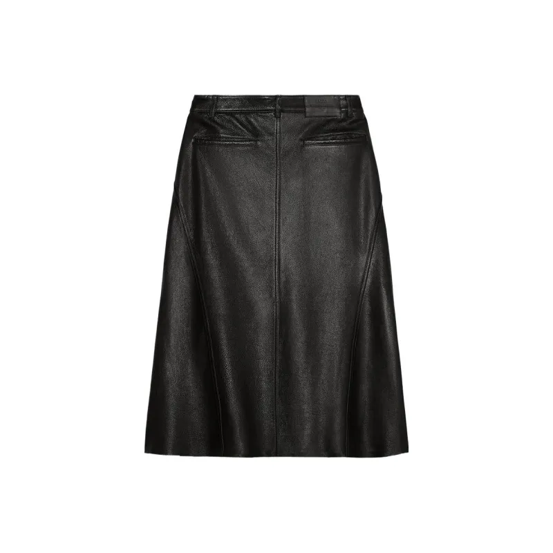 ZARA Casual Long Skirts Women's Black-0