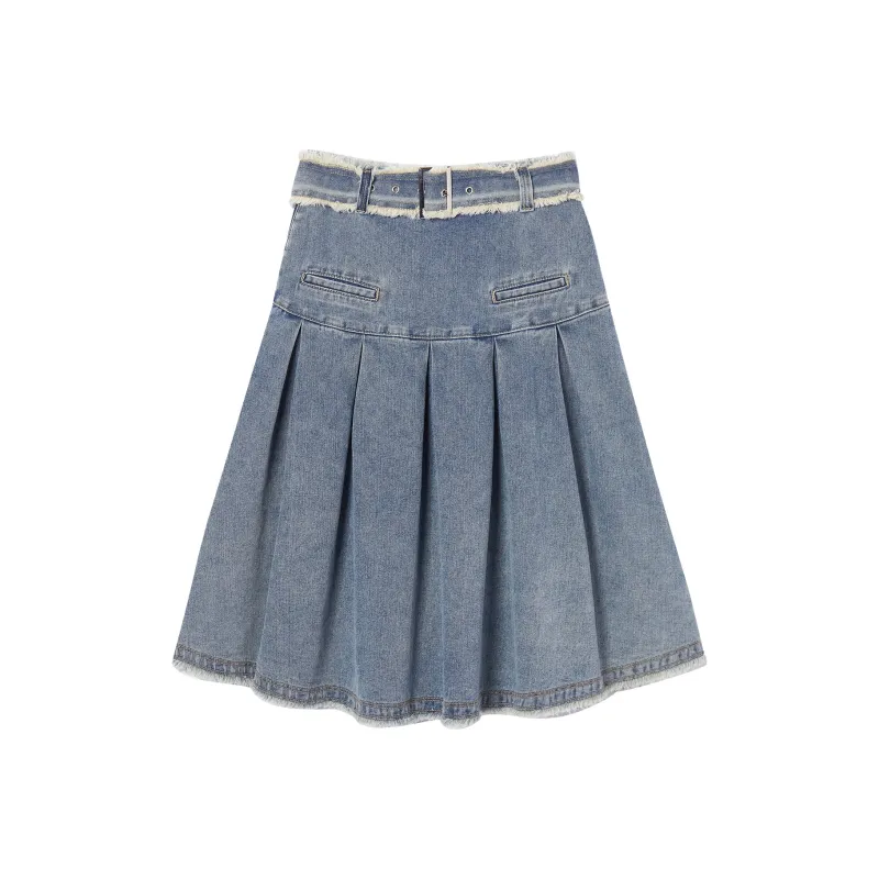 I'M ONE Denim Short Skirts Women's-0