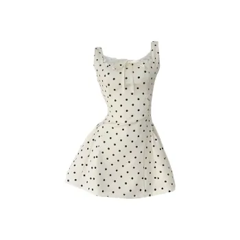 CPAURA Slip Dresses Women's Polka Dot