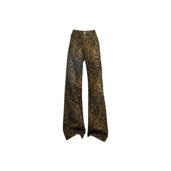 TLONELY1 Jeans Women's Leopard Print