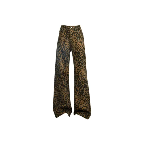 TLONELY1 Jeans Women's Leopard Print