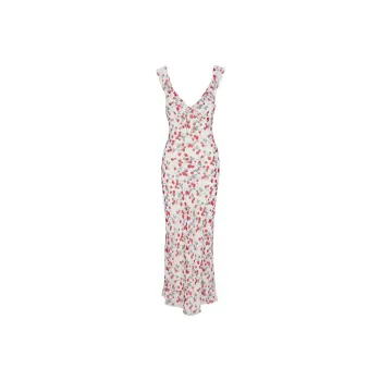 Realisation Par SS25 The Heidi Slip Dresses Women's Fraise Strawberry