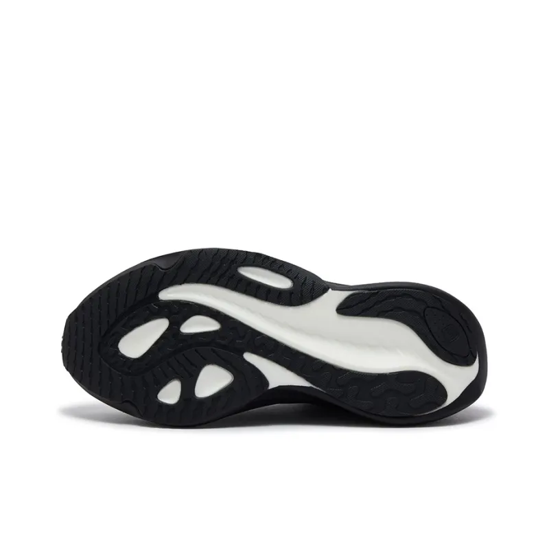361° Abrasion Resistant Breathable Rebound Low Top Casual Running Shoes Men's Obsidian Black-4