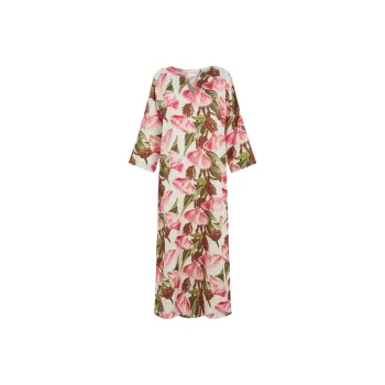 PAROSH Long Sleeved Dress Women's Multicolor
