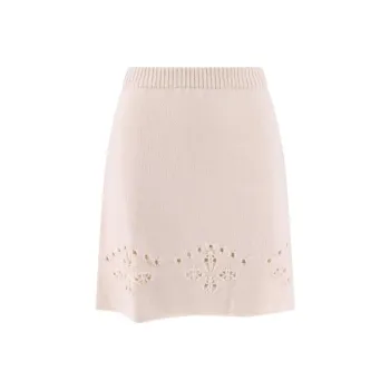 Chloe SS23 Casual Short Skirts Women's Beige